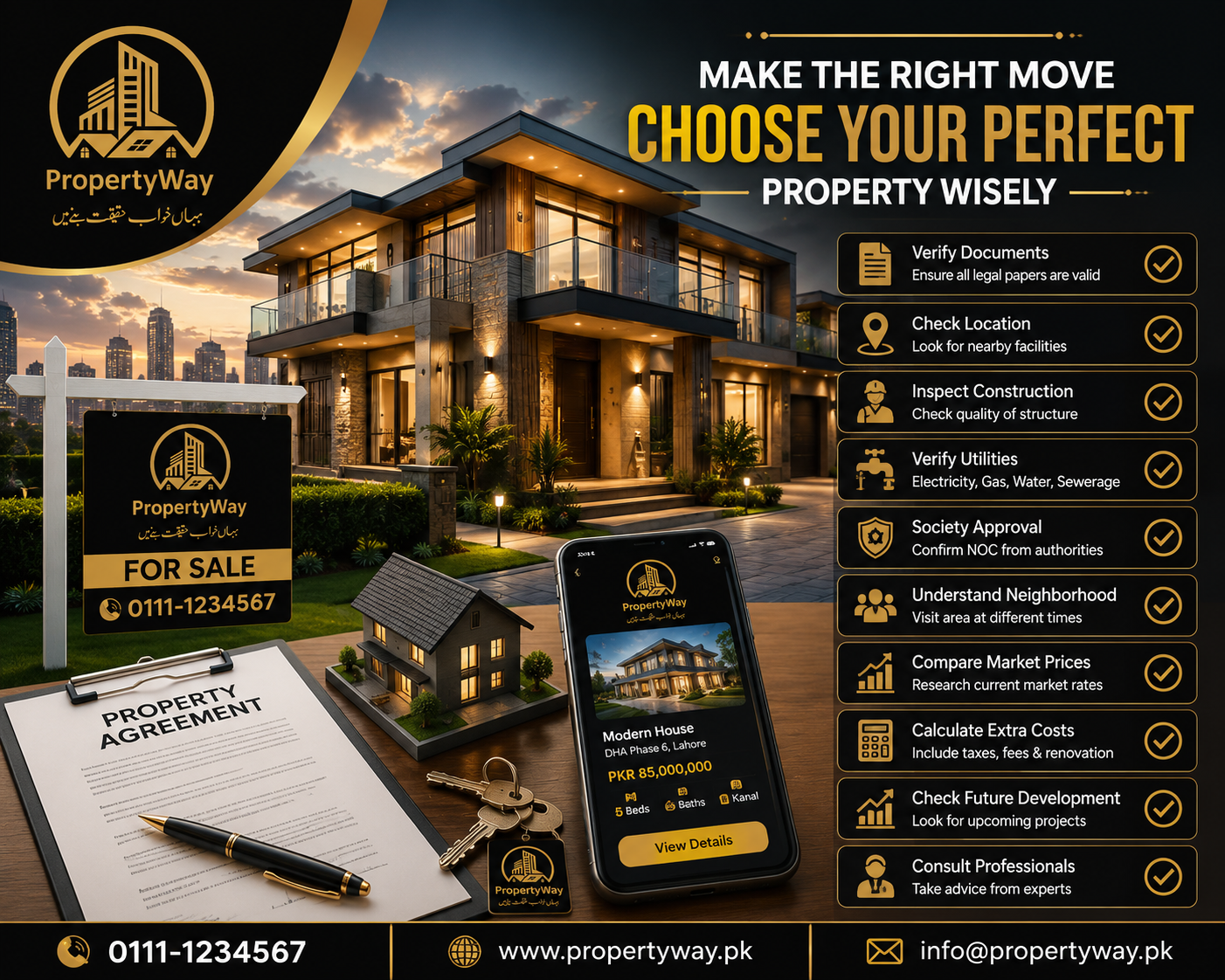 10 Essential Things to Check Before Buying a House in Pakistan